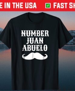 Number Juan Abuelo Spanish Fathers Day Classic T-Shirt