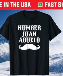 Number Juan Abuelo Spanish Fathers Day Classic T-Shirt