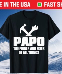 Papo Grandpa Finder Grandfather Fathers Day Gift T-Shirt