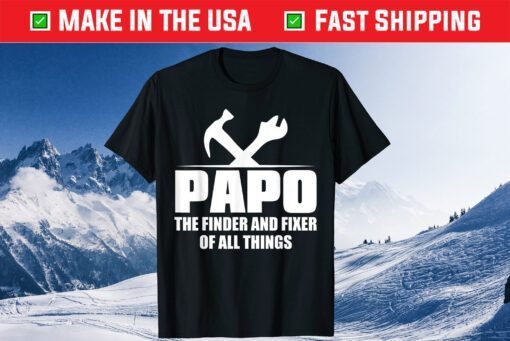 Papo Grandpa Finder Grandfather Fathers Day Gift T-Shirt