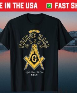 Prince Hall Mason Light From The East F&AM Father's Day Unisex Shirt