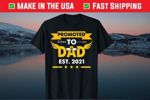 Promoted to Dad 2021 Soon to be Dad Husband Classic T-Shirt