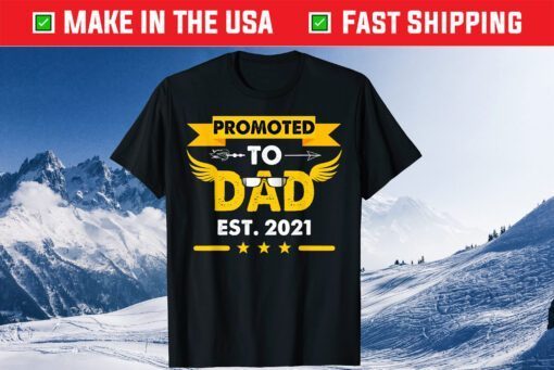 Promoted to Dad 2021 Soon to be Dad Husband Classic T-Shirt