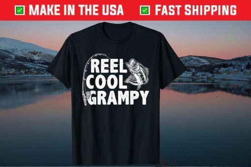 Reel Cool Grampy Loves Fishing Father's Day Classic T-Shirt