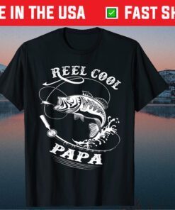 Reel Cool Papa Fishing Nature Lovers Classic T-Shirt
