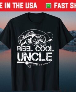 Reel Cool Uncle Fishing Daddy Fathers Day Classic T-Shirt