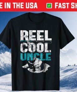 Reel Cool Uncle Vintage Fathers Day Fishing Classic T-Shirt