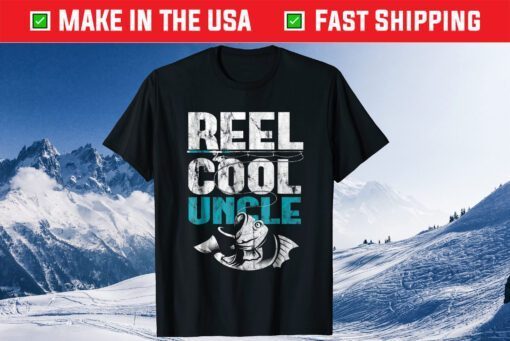 Reel Cool Uncle Vintage Fathers Day Fishing Classic T-Shirt