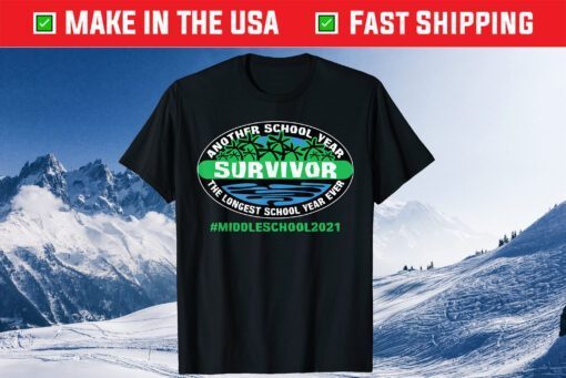 THE LONGEST SCHOOL YEAR EVER MIDDLE SCHOOL 2021 Gift T-Shirt