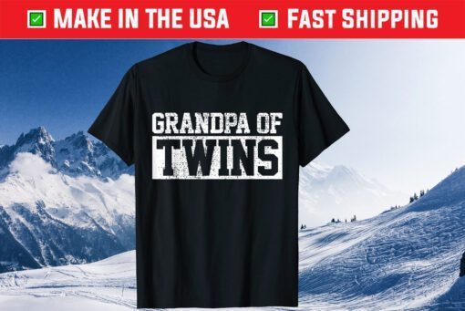 Twins Grandpa Grandfather Father Day Classic T-Shirt