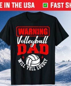 Volleyball Dad Fan Player Team Sport Father's Day Daddy Classic T-Shirt