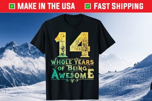 14 Whole Years Of Being Awesome Classic T-Shirt