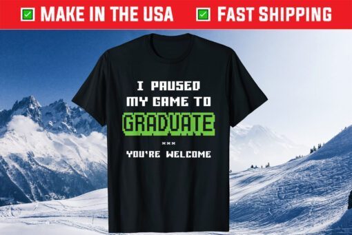 2020 Gamer Graduate Graduate T-Shirt
