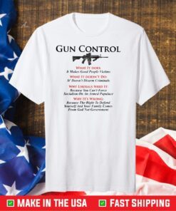American Gun Flag Gun Control Classic T-Shirt