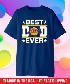 Best Lakers Dad Ever Gift T-Shirt