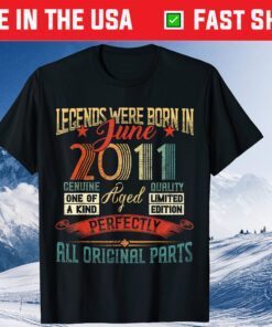 Born in June 1991 30 Years of Being Awesome Limited Edition Gift T-Shirt