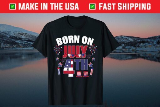 Born on July 4th Classic T-Shirt