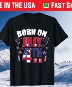 Born on July 4th Classic T-Shirt