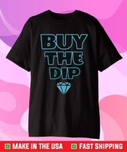 Buy The Dip Wallstreetbets Blue Diamond Logo Us 2021 T-Shirt