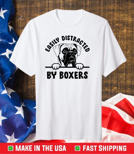 Easily Distracted By Boxers Classic T-Shirt