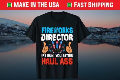 4th Of July 2021 Just Here To Bang American Flag T-Shirt