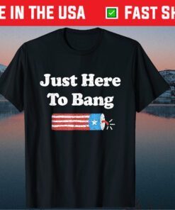 Fourth of July 4th of July I'm Just Here To Bang Classic T-Shirt