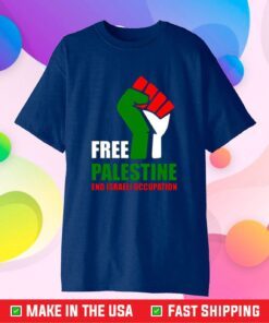 Free Palestine End Israeli Occupation Classic T-Shirt