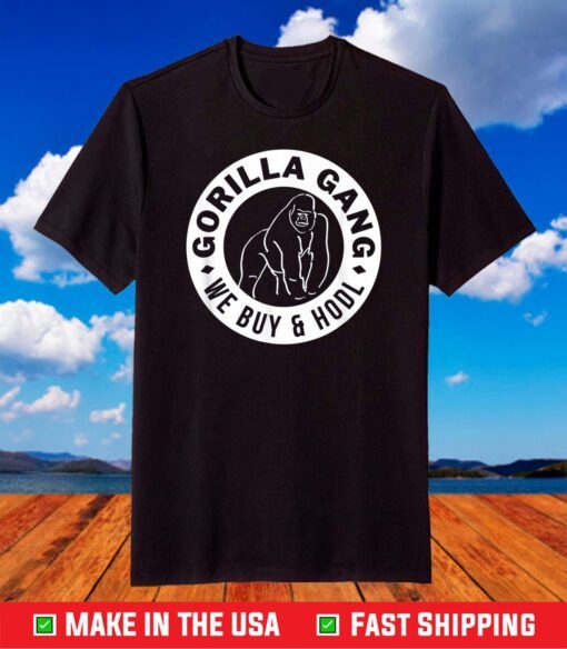 Gorilla Gang Stock Market Apes Shirt