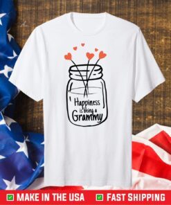 Happiness Being a Grammy Grandma Classic T-Shirt