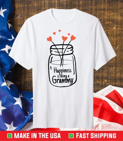 Happiness Being a Grammy Grandma Classic T-Shirt