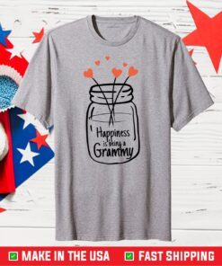 Happiness Being a Grammy Grandma Classic T-Shirt