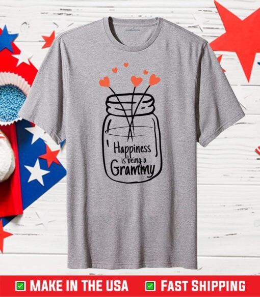 Happiness Being a Grammy Grandma Classic T-Shirt