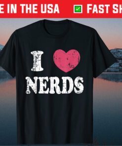 I Love Nerds I Heart Nerds Engineer 28 distressed grunge Classic T-Shirt