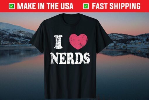 I Love Nerds I Heart Nerds Engineer 28 distressed grunge Classic T-Shirt