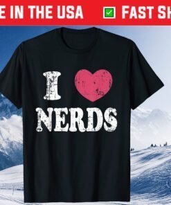 I Love Nerds I Heart Nerds Engineer 28 distressed grunge Classic T-Shirt