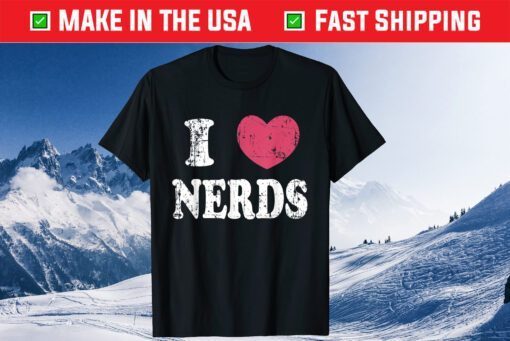 I Love Nerds I Heart Nerds Engineer 28 distressed grunge Classic T-Shirt