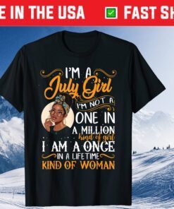 I'm A July Girl Black Women Cancer Classic T-Shirt