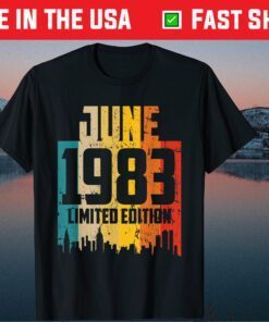 June 1983 Limited Edition Retro Vintage Classic T-Shirt