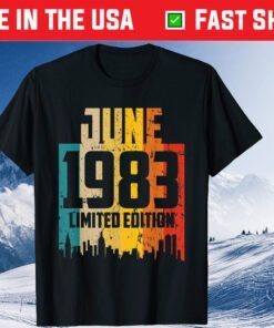 June 1983 Limited Edition Retro Vintage Classic T-Shirt