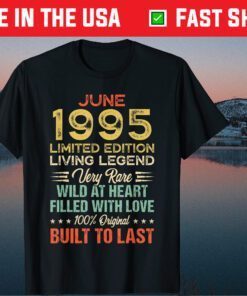 June 1995 25 Years Old Classic T-Shirt