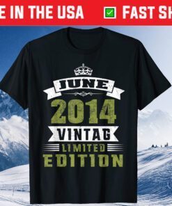 June 2014 Vintage Limited Edition 7 Years Old T-Shirt