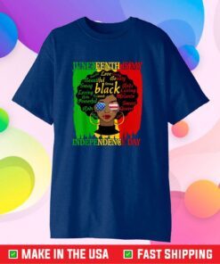 Juneteenth 1865 Emancipation Day Freedom Black Pride Unisex T-Shirt