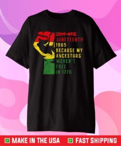 Juneteenth 1865 Emancipation Day Freedom Black Pride Classic T-Shirts