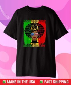 Juneteenth 1865 Emancipation Day Freedom Black Pride Unisex T-Shirt