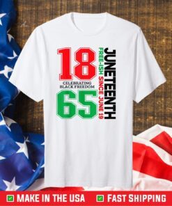 Juneteenth Free-ish Since 1865 Celebrating Black Freedom Classic T-Shirt