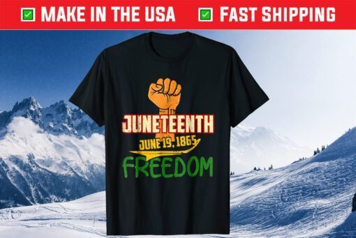 Juneteenth June 19 Freedom Day Classic T-Shirt