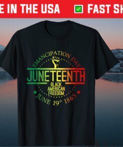 Junieteenth African American Freedom Black History 19 Classic T-Shirt