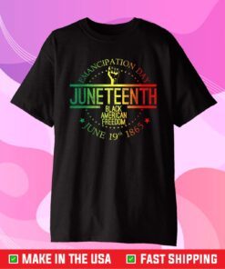 Junieteenth African American Freedom Black History 19 Classic T-Shirt