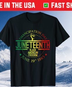 Junieteenth African American Freedom Black History 19 Classic T-Shirt