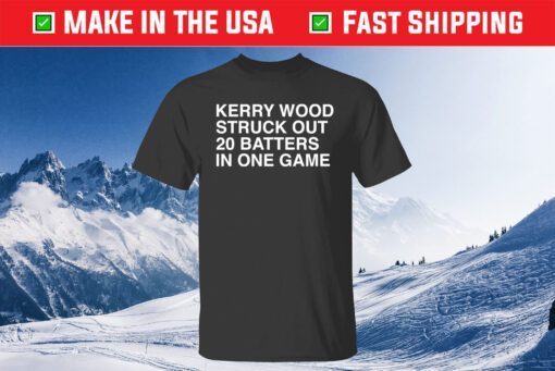 Kerry Wood Struck Out 20 Batters In One Game Classic T-Shirt